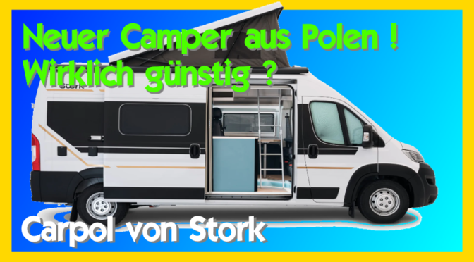Carpol Stork ist das ultimative Campingkonzept für Citroën, Opel und Andere Basisfahrzeuge